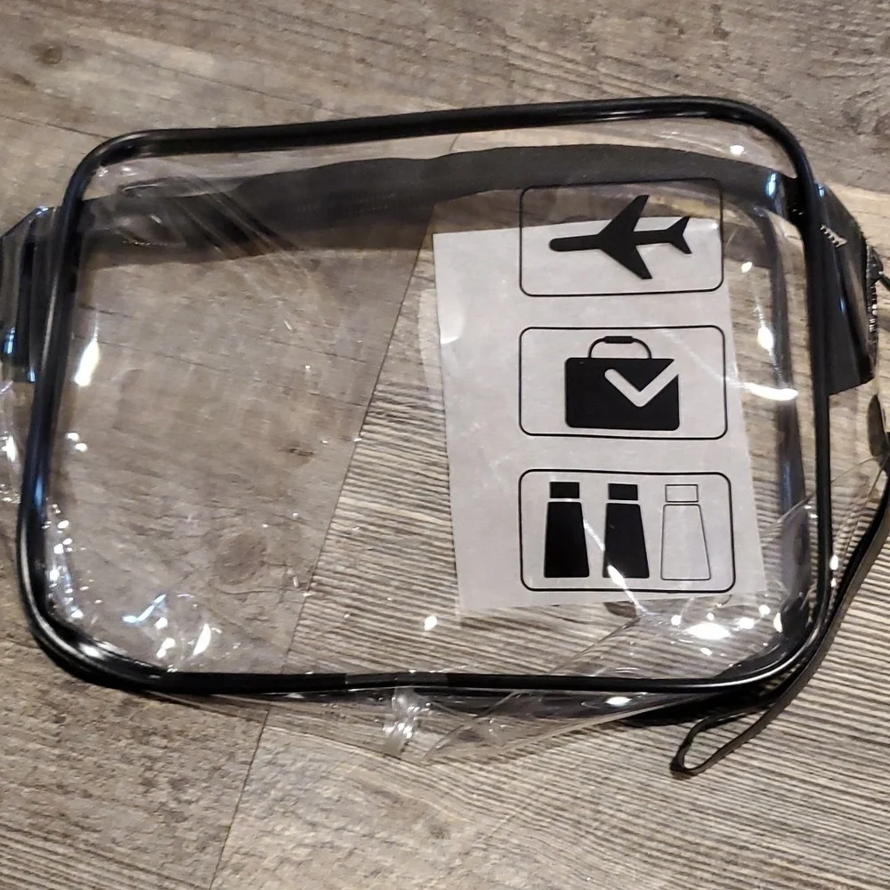 NEW‎ Cosmetic clear bags Airport concerts games organizer